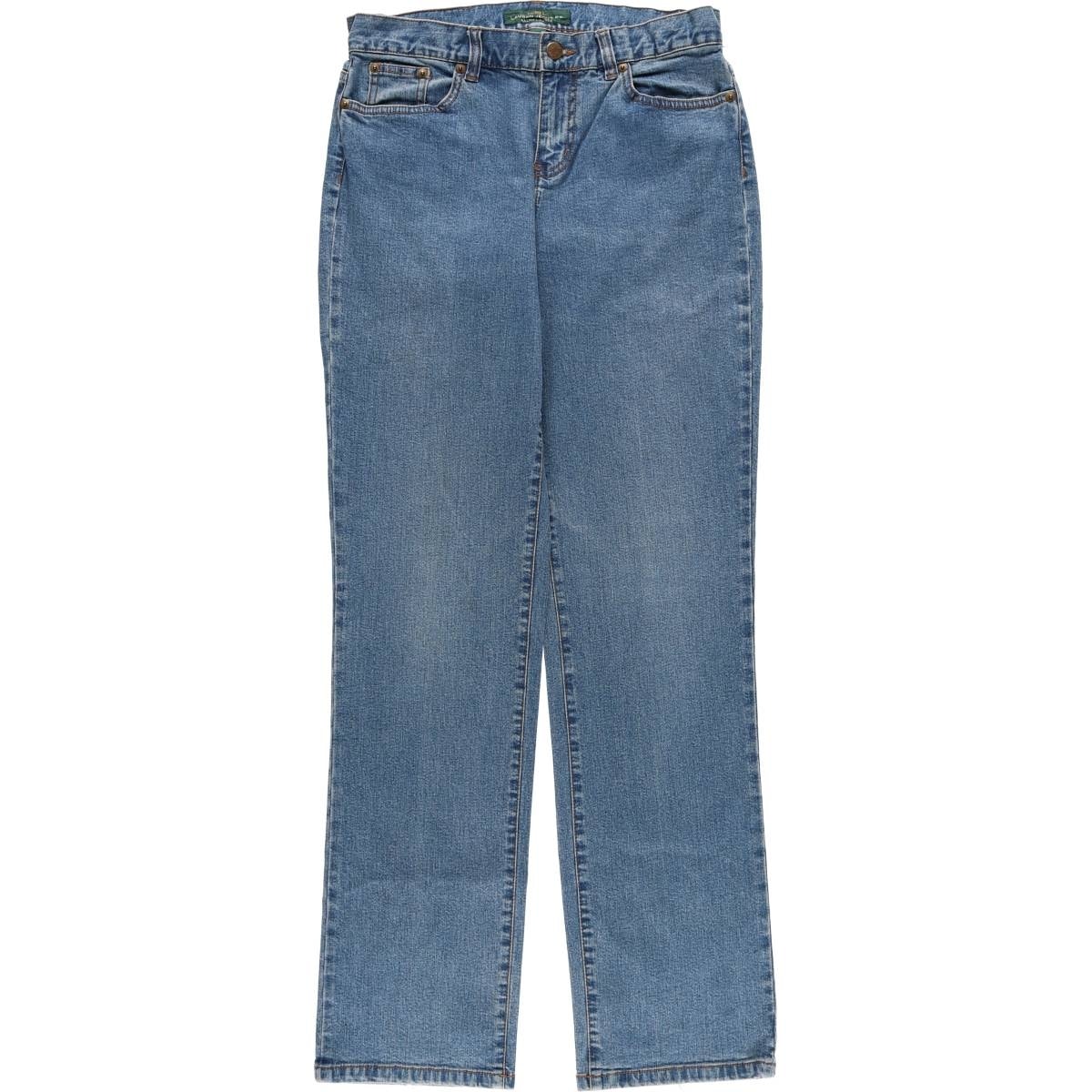 古着 00年代 ラルフローレン Ralph Lauren LRL LAUREN JEANS COMPANY フレアカットデニムパンツ レディースL(w30)相当/eaa589239