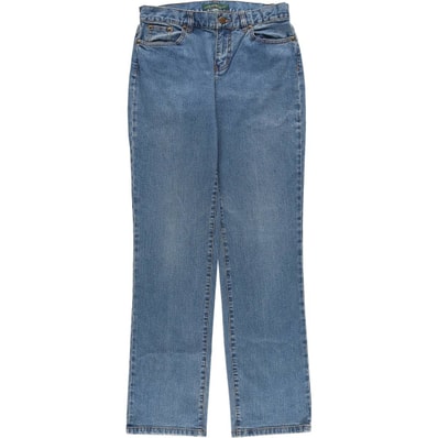 古着 00年代 ラルフローレン Ralph Lauren LRL LAUREN JEANS COMPANY フレアカットデニムパンツ レディースL(w30)相当/eaa589239