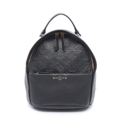ルイ・ヴィトン LOUIS VUITTON ソルボンヌ リュックサック バックパック バッグ レザー モノグラム・アンプラント ノワール レディース ブラック系 M44016 【中古】