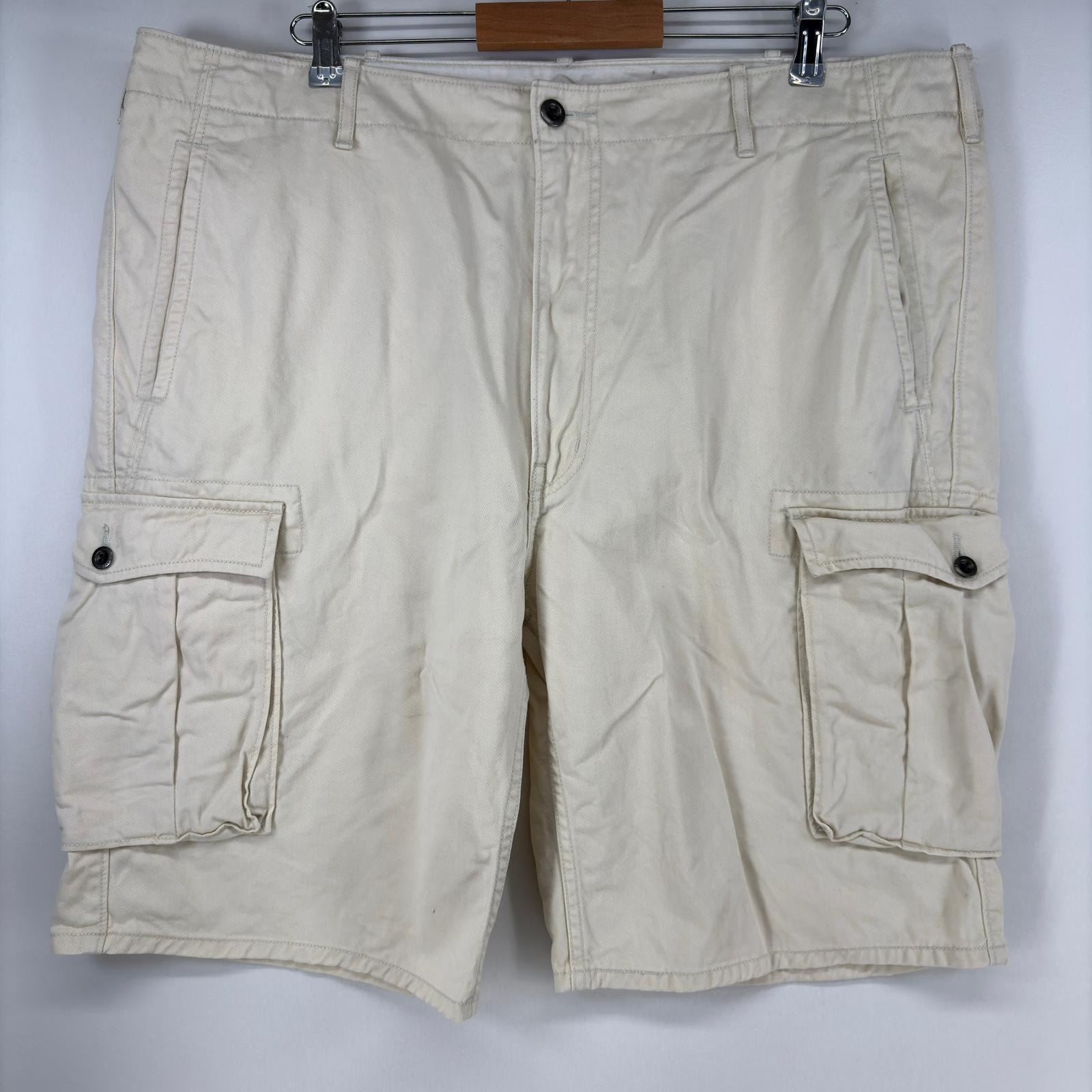 古着 リーバイス Levi's ショートパンツ チノパン カーゴパンツ ハーフパンツ 大きいサイズ w40 ベージュ メンズ