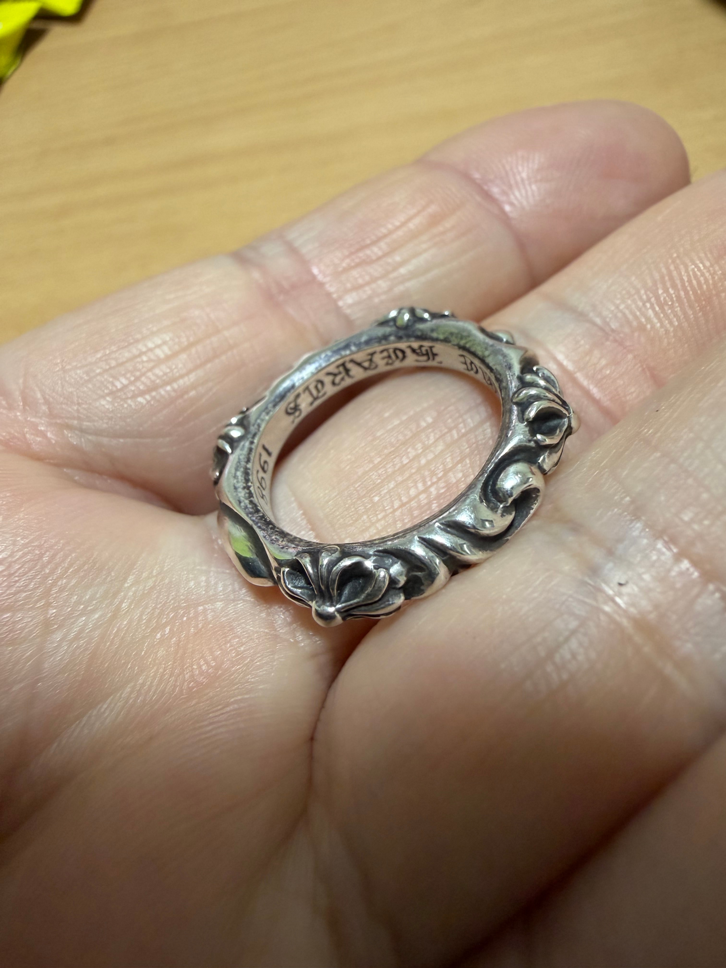 Chrome Hearts SBT Band Ring "Silver"