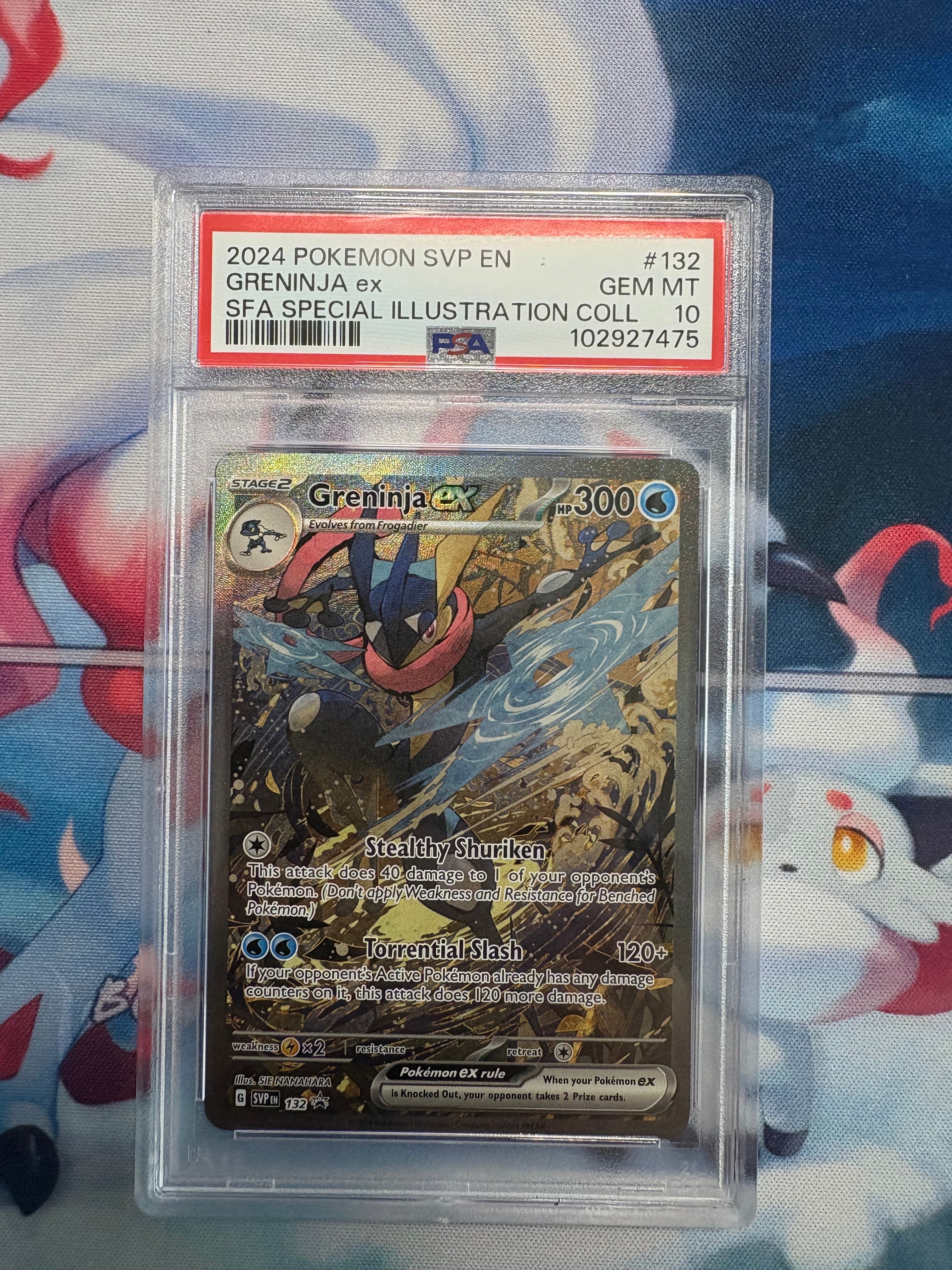 ゲッコウガex P [SVP EN 132]【英語版】(スカーレット&バイオレット「シュラウデッドフェイブル ゲッコウガex スペシャルイラストレーション コレクション」)