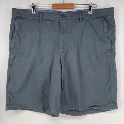 古着 エルエルビーン L.L.Bean ショートパンツ ジップフライ チノパン ハーフパンツ 大きいサイズ w42 グレー系 メンズ