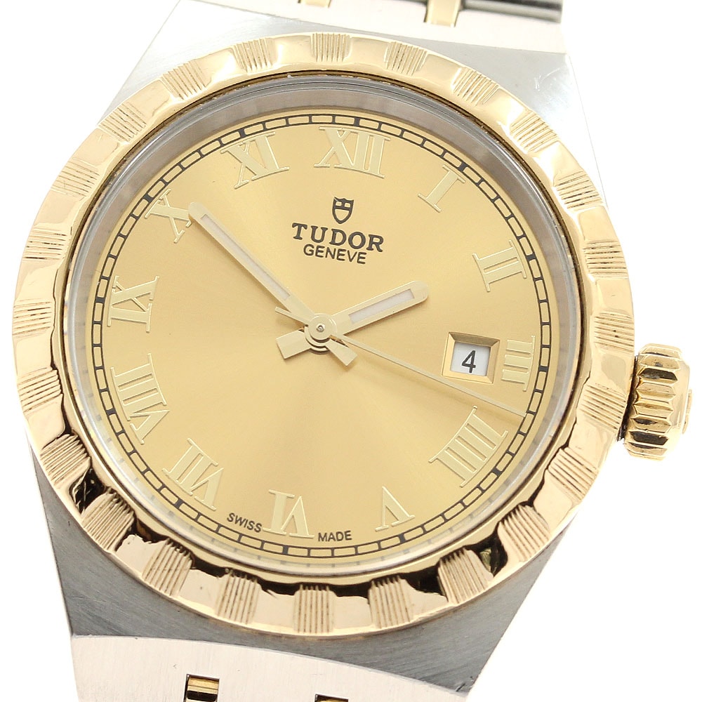 ★保 チュードル ロイヤル デイト  28303 レディース 【中古】