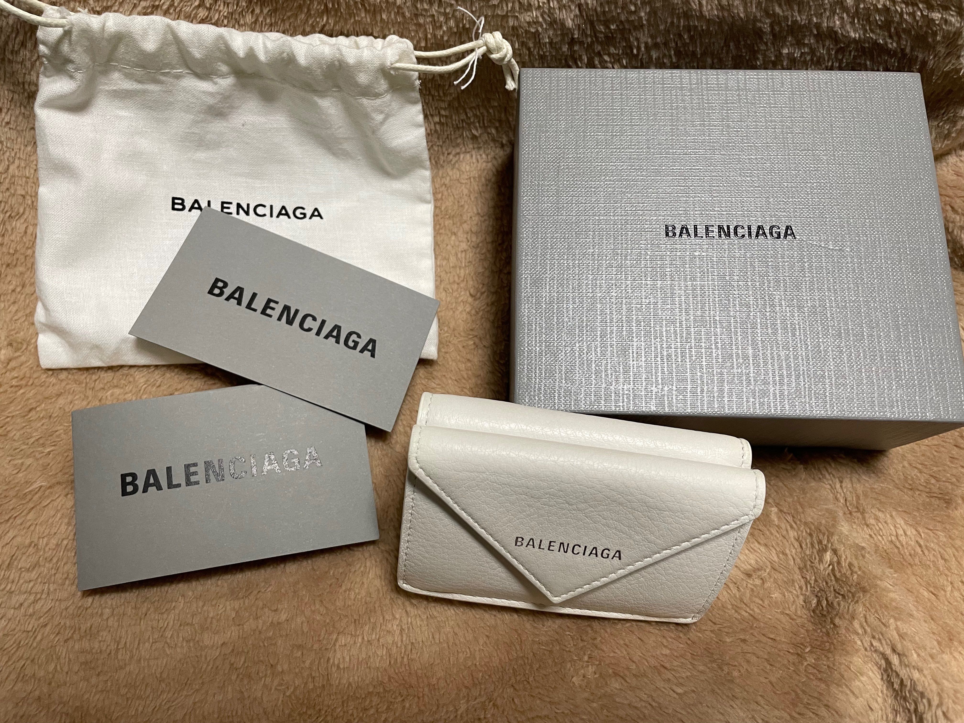 バレンシアガ ミニペーパーウォレット