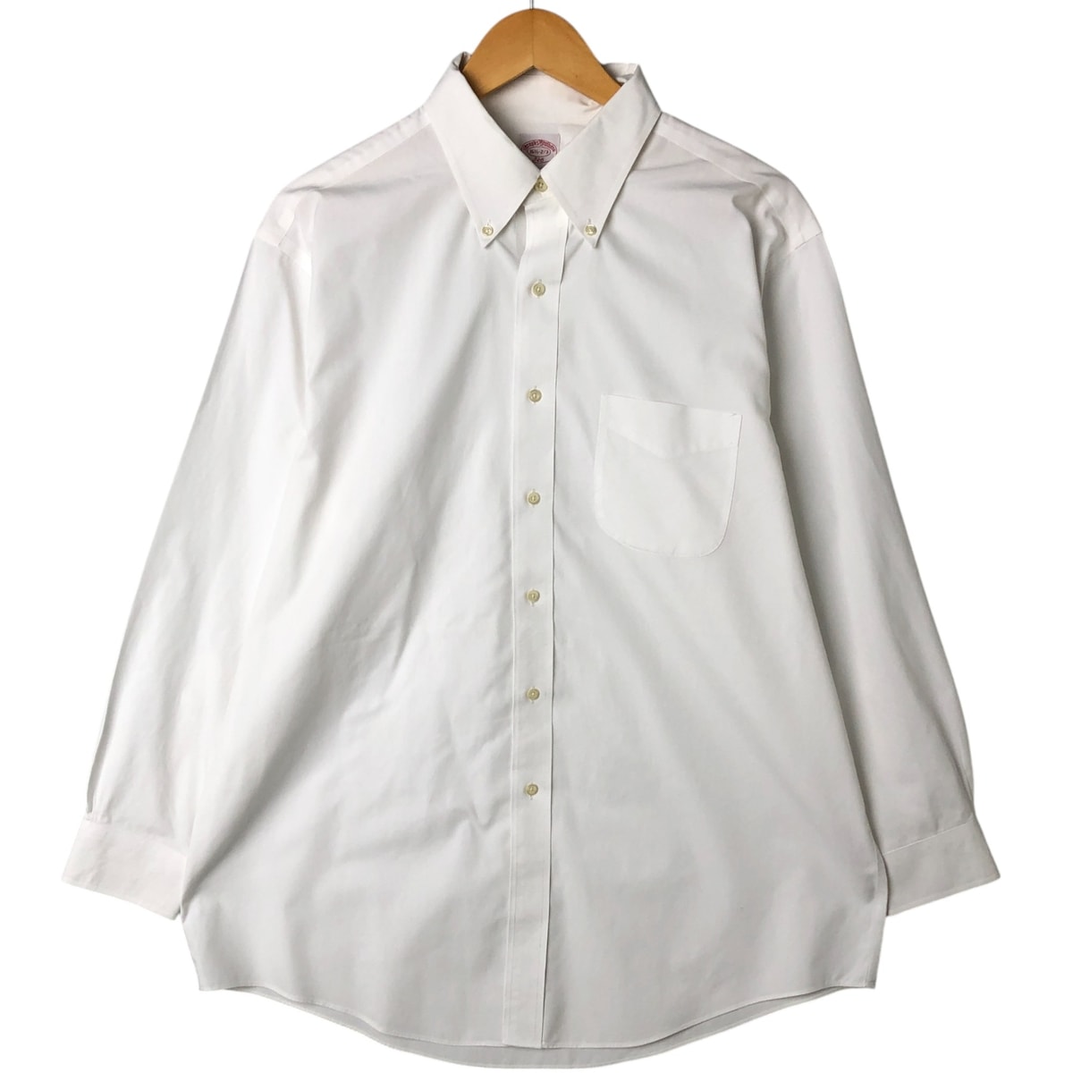 古着 ブルックスブラザーズ Brooks Brothers 346 長袖 ボタンダウンシャツ メンズL相当/eaa543633