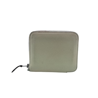 エルメス HERMES 二つ折り財布 コイン カードケース 小銭入れ ホワイト