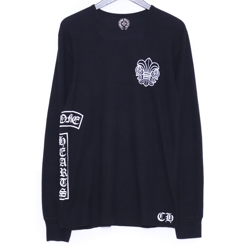 CHROME HEARTS オールド BSフレア サイドTバー プリント サーマル L/S Tシャツ