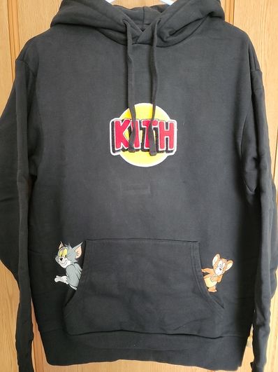 Kith x Tom & Jerry Hoodie "Black"