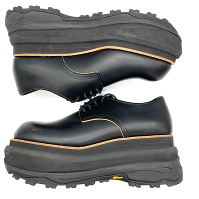 sacai Leather Oxford "Black"