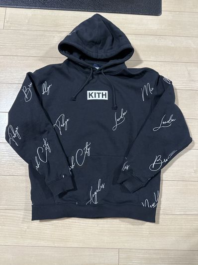 Kith City Script Hoodie "Black"