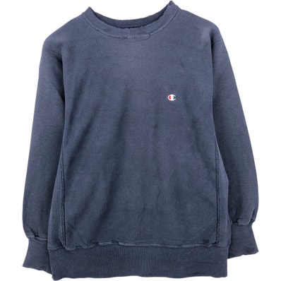 古着 90年代 チャンピオン Champion REVERSE WEAVE リバースウィーブ 刺繍タグ ワンポイントロゴスウェットシャツ トレーナー USA製 メンズL相当 ヴィンテージ/eaa643287