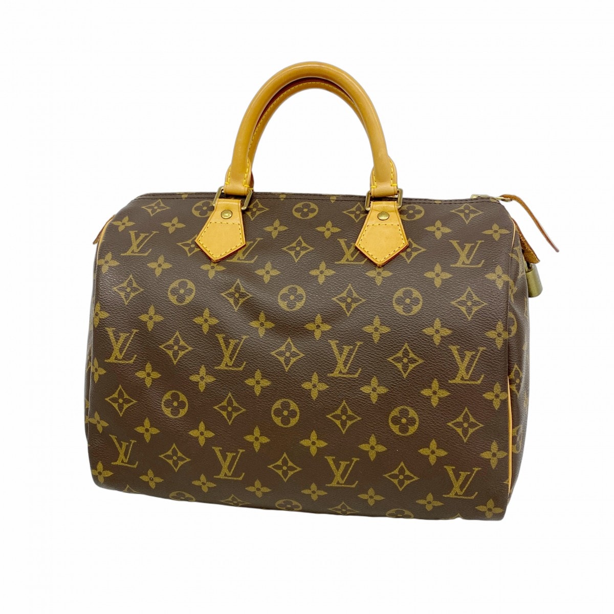 【6de5512】ルイヴィトン ハンドバッグ モノグラム スピーディ30 M41108 ブラウン【中古】レディース