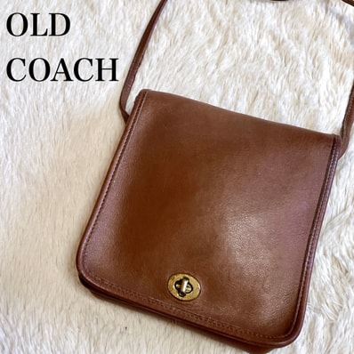 オールドコーチ COACH ターンロック フラップ ショルダーバッグ ポシェット