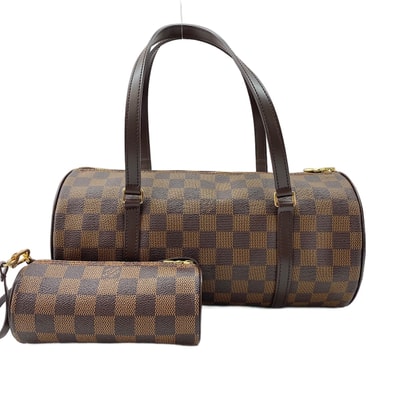 ヴィトン LV ダミエ パピヨン 30 ハンドバッグ【中古】