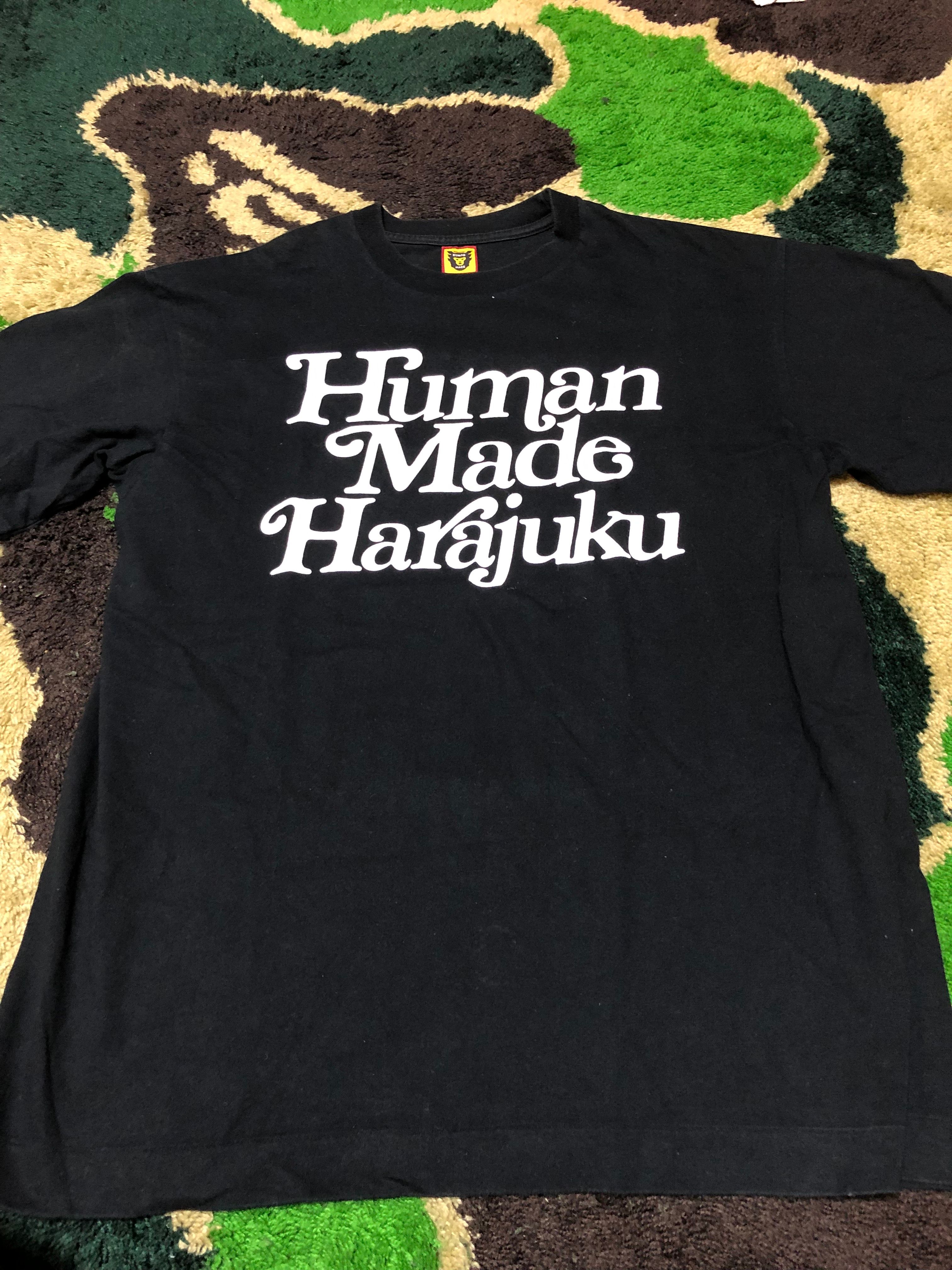 HUMAN MADE Girls Don't Cry Harajuku T-Shirt #2 "Black" / VERDY