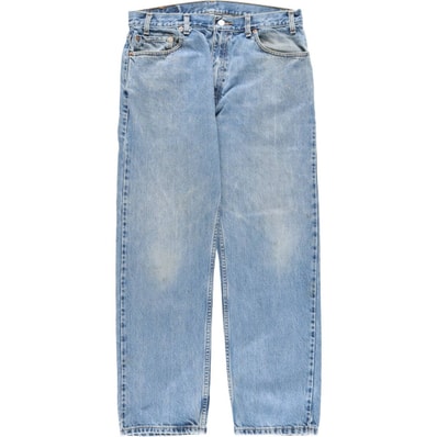 古着 00年代 リーバイス Levi's 505 REGULAR FIT STRAIGHT LEG テーパードデニムパンツ メンズw36相当/eaa614667