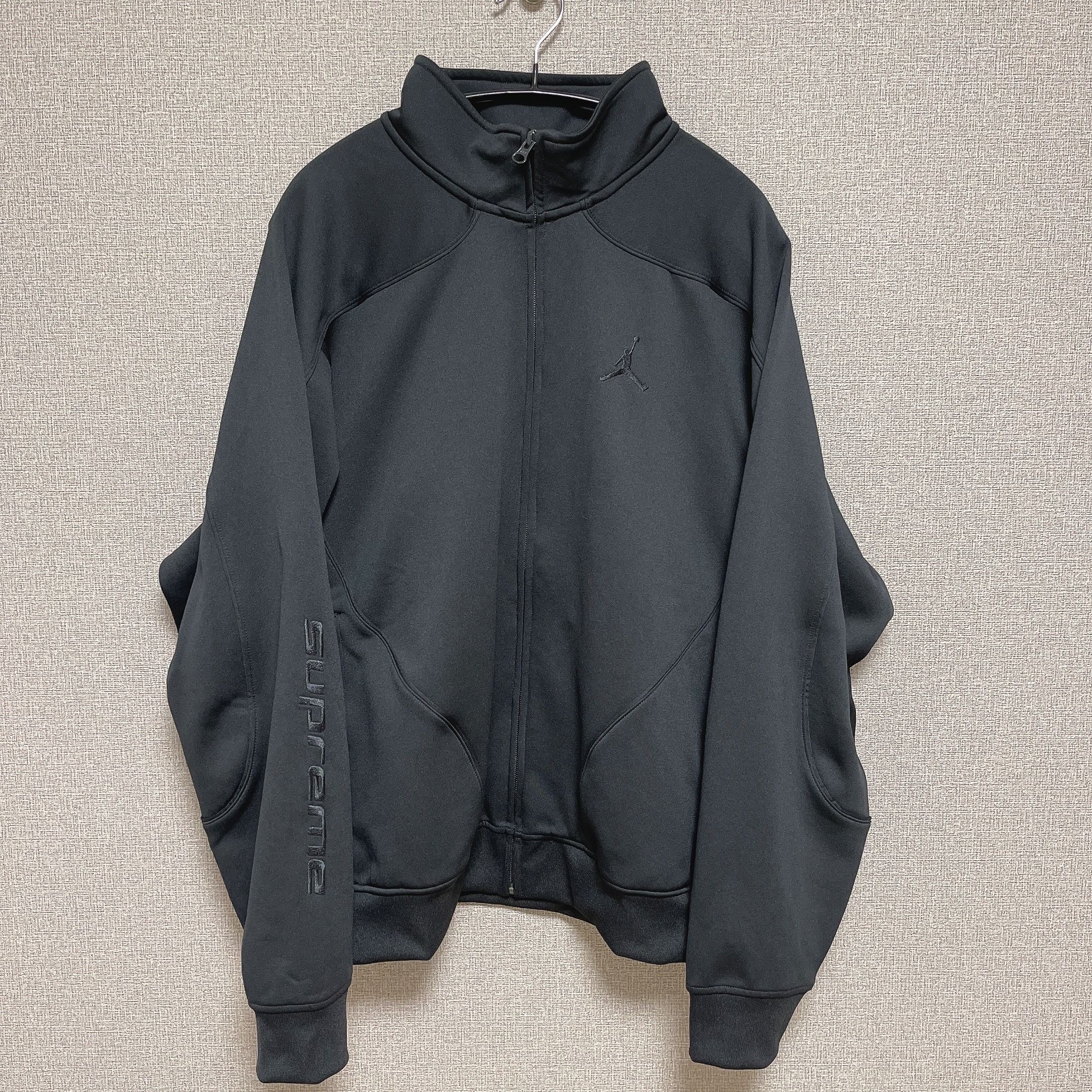 Supreme x Jordan Tricot Track Jacket "Black"