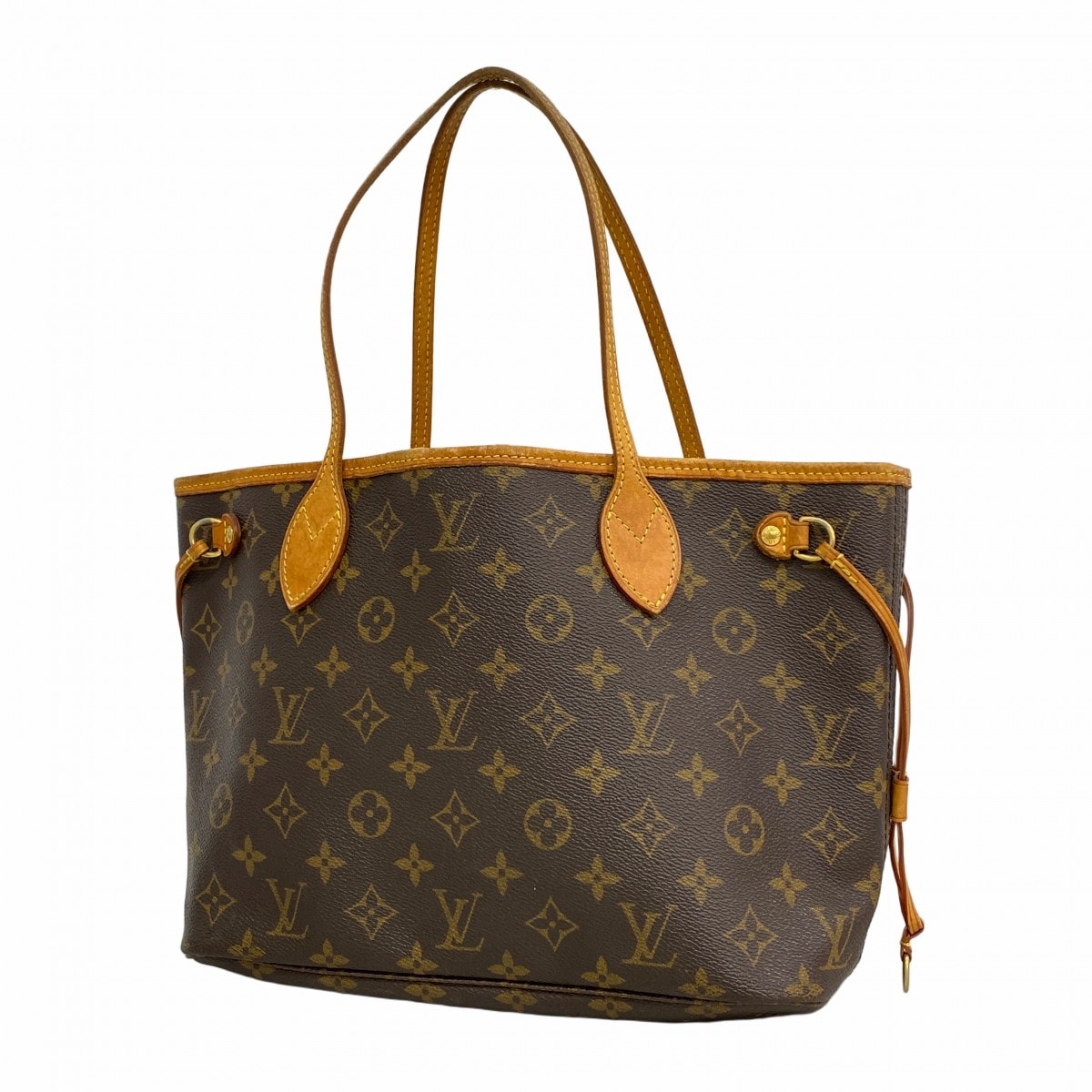 【6dd4913】ルイヴィトン トートバッグ モノグラム ネヴァーフルPM M40155 ブラウン【中古】レディース