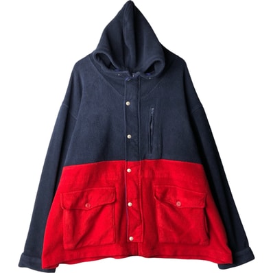 古着 ラルフローレン Ralph Lauren POLO SPORT ポロスポーツ フリースフルジップパーカー USA製 メンズXXL相当/eaa603264