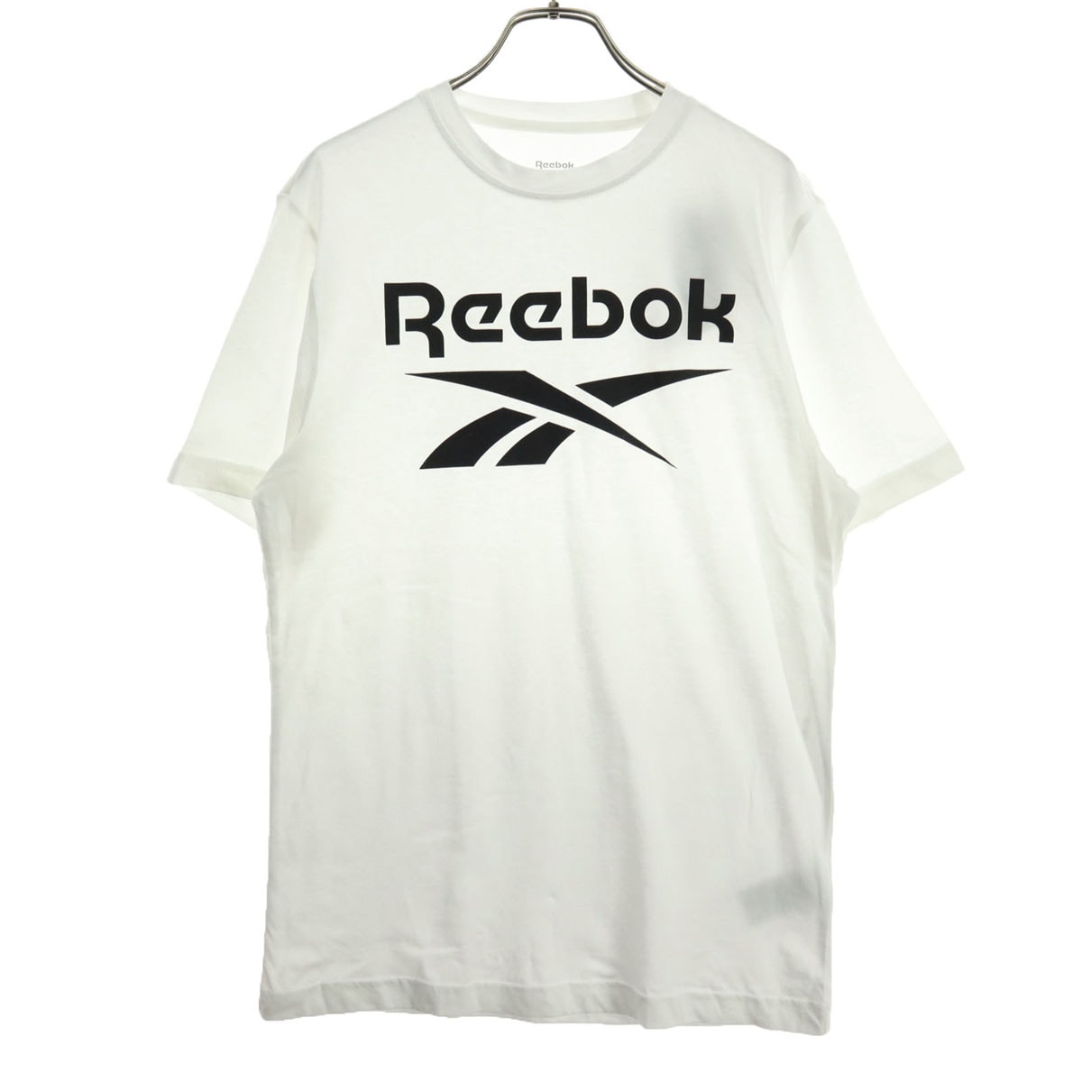 Reebok リーボック 半袖 ロゴプリント Tシャツ L ホワイト