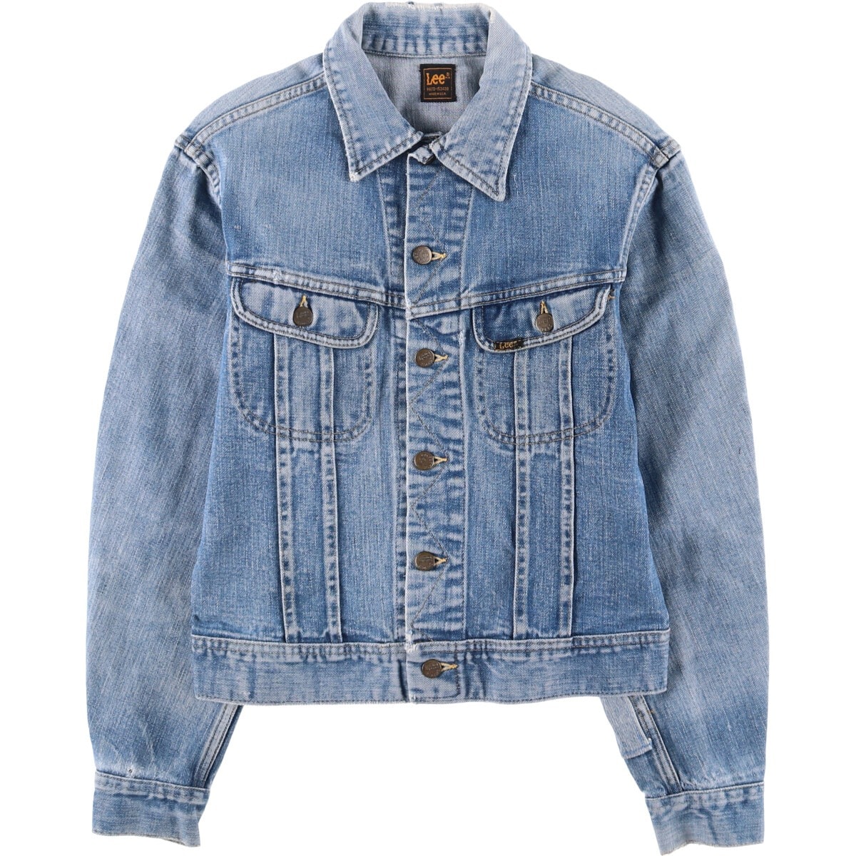 古着 80年代 リー Lee RIDERS ライダース デニムジャケット Gジャン USA製 レディースM相当 ヴィンテージ/eaa542742