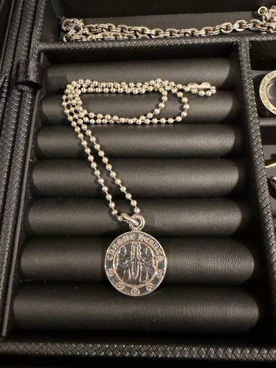 Chrome Hearts Angel Medal Charm "Silver"