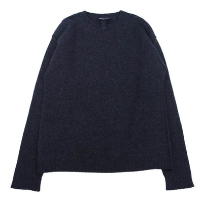 patagonia パタゴニア ラムウール クルーネック ニット セーター グレー系 L【中古】