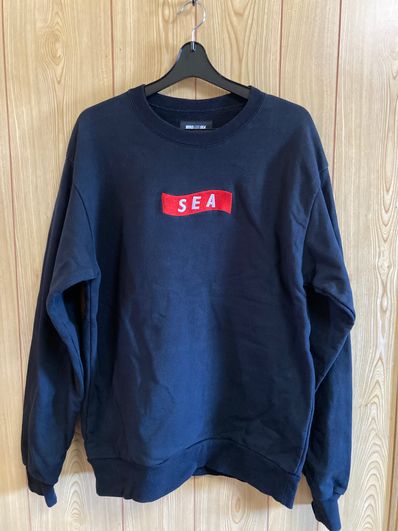 WIND AND SEA GOD SELECTION XXX (S_E_A XXX) CREWNECK "Black"