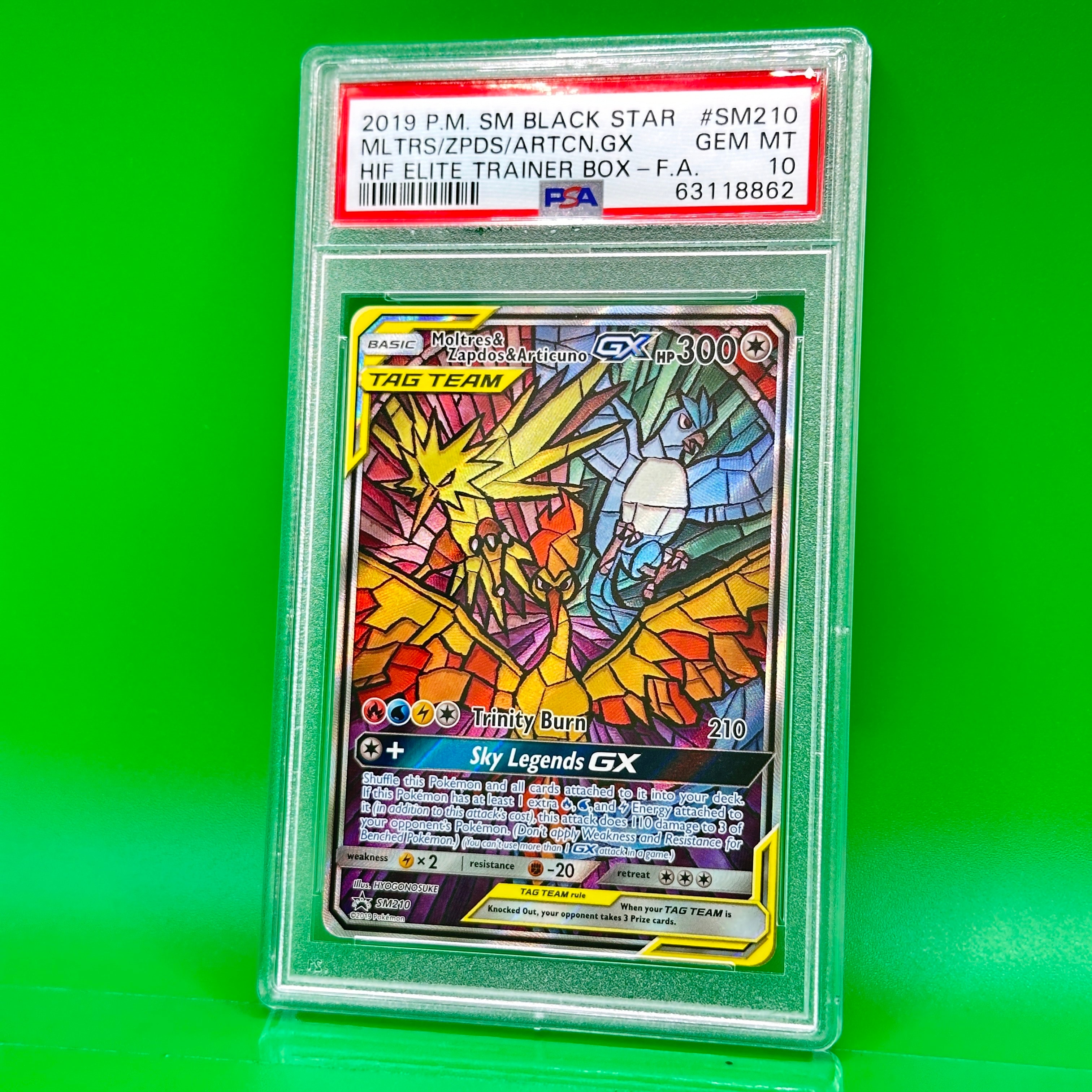 ファイヤー&サンダー&フリーザーGX P [SM210]【英語版】(サン&ムーン