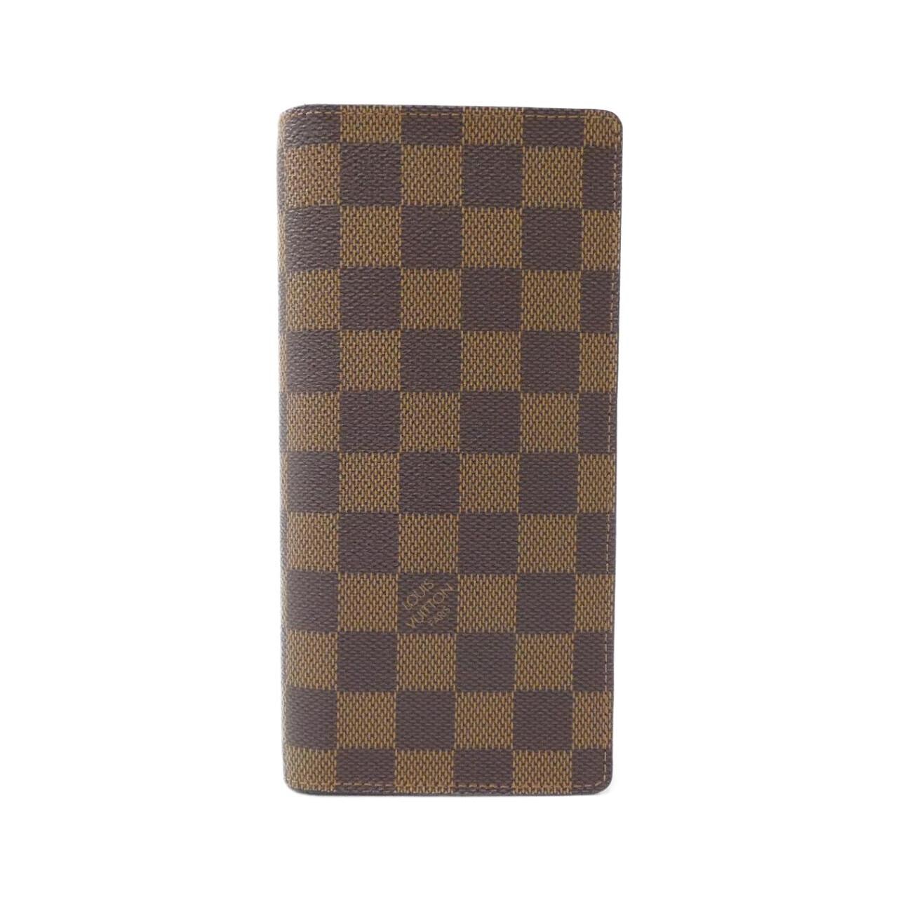 ルイヴィトン ダミエ ポルトフォイユ ブラザ N60017 財布