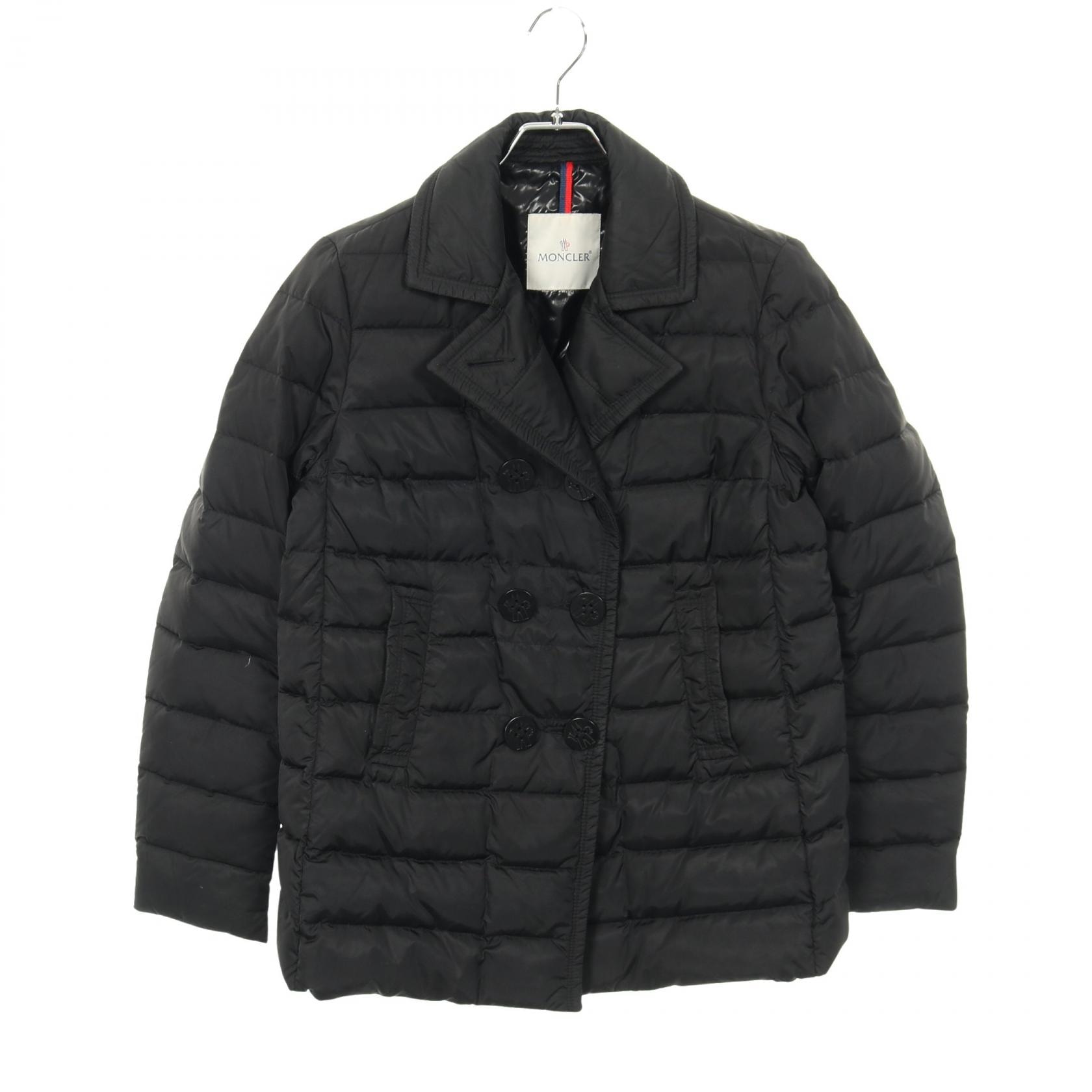 モンクレール MONCLER MARINE ダウンジャケット 衣料品 アウター ナイロン レディース ブラック系 4539000 【中古】