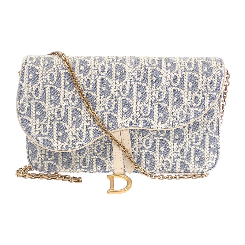 ディオール チェーンポーチ ミディアム S5907CDFD【中古】【Aランク】