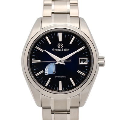 セイコー SEIKO グランドセイコー ヘリテージコレクション スプリングドライブ 銀座限定 腕時計 時計 チタン メンズ ブルー系 SBGA501 【中古】