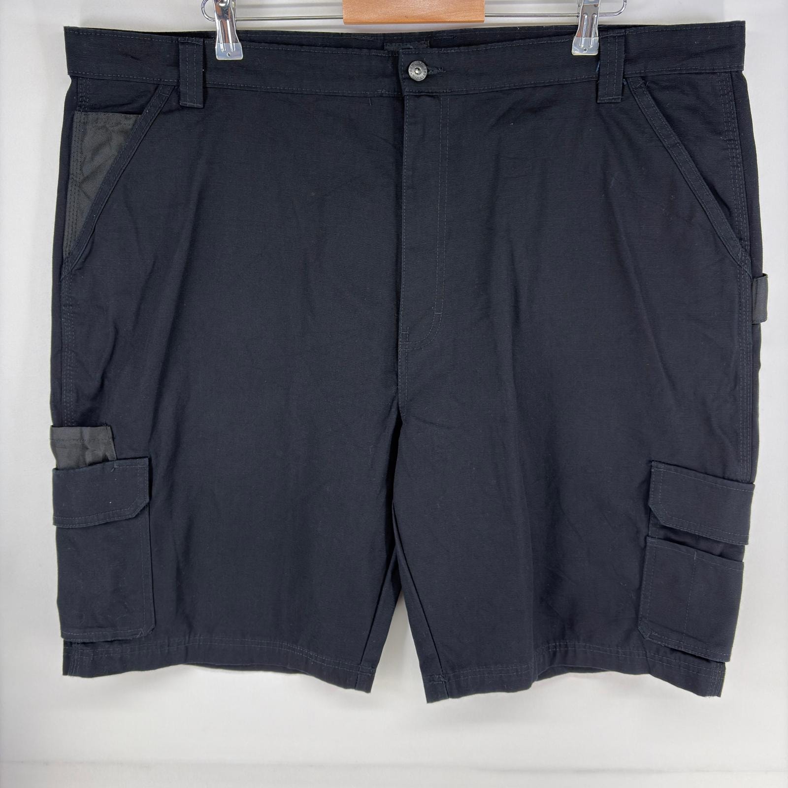 古着 ディッキーズ Dickies パンツ ワーク カーゴ ペインター ショーツ ハーフパンツ ワンポイントロゴ w44  ブラック系 メンズ