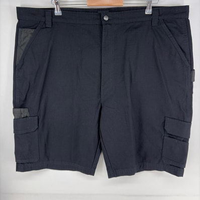 古着 ディッキーズ Dickies パンツ ワーク カーゴ ペインター ショーツ ハーフパンツ ワンポイントロゴ w44 ブラック系 メンズ