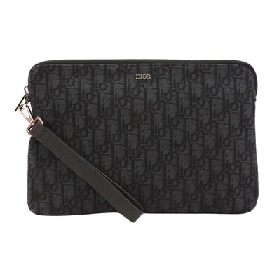 ディオールオブリーク ポーチ2OBCA251YSE クラッチバッグ