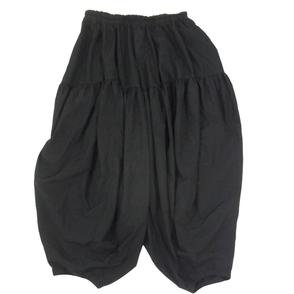 COMME des GARCONS HOMME PLUS コムデギャルソンオムプリュス パンツ PK-P031 AD2022 縮絨 バルーン パンツ ブラック系 S【中古】