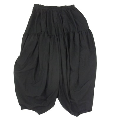 COMME des GARCONS HOMME PLUS コムデギャルソンオムプリュス パンツ PK-P031 AD2022 縮絨 バルーン パンツ ブラック系 S【中古】