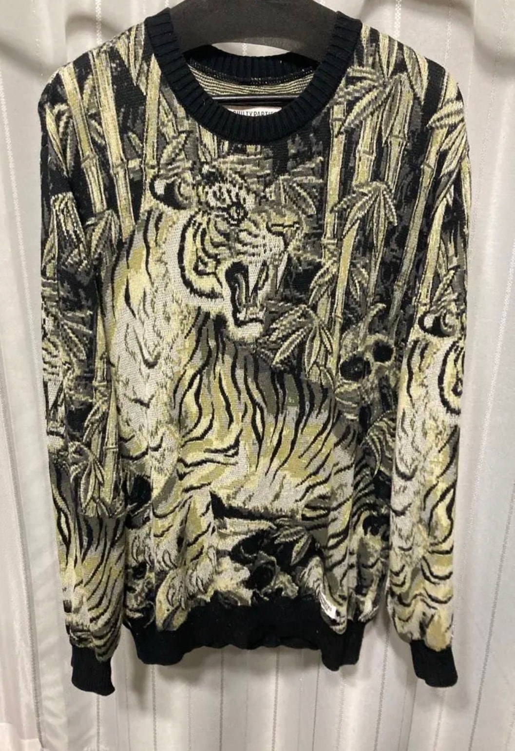 WACKO MARIA Tim Lehi / Knit Jacquard Sweater "Olive"