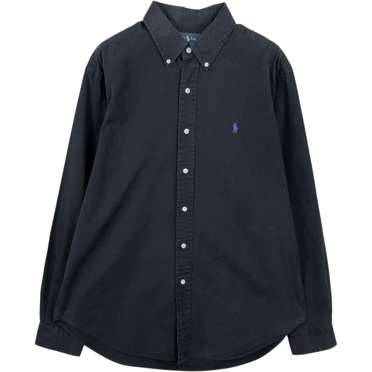 古着 ラルフローレン Ralph Lauren CLASSIC FIT クラシックフィット 長袖 ボタンダウンシャツ メンズL相当/eaa659885