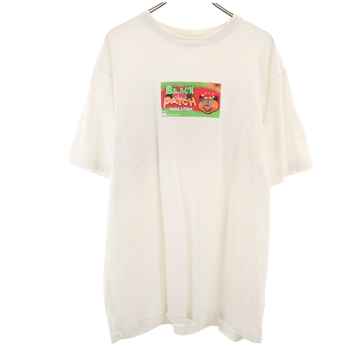 THE BLACK EYE PATCH ブラックアイパッチ プリント 半袖 Tシャツ XL 白