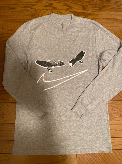 Nike x Travis Cactus Jack For SB Longsleeve T-Shirt I "Grey"