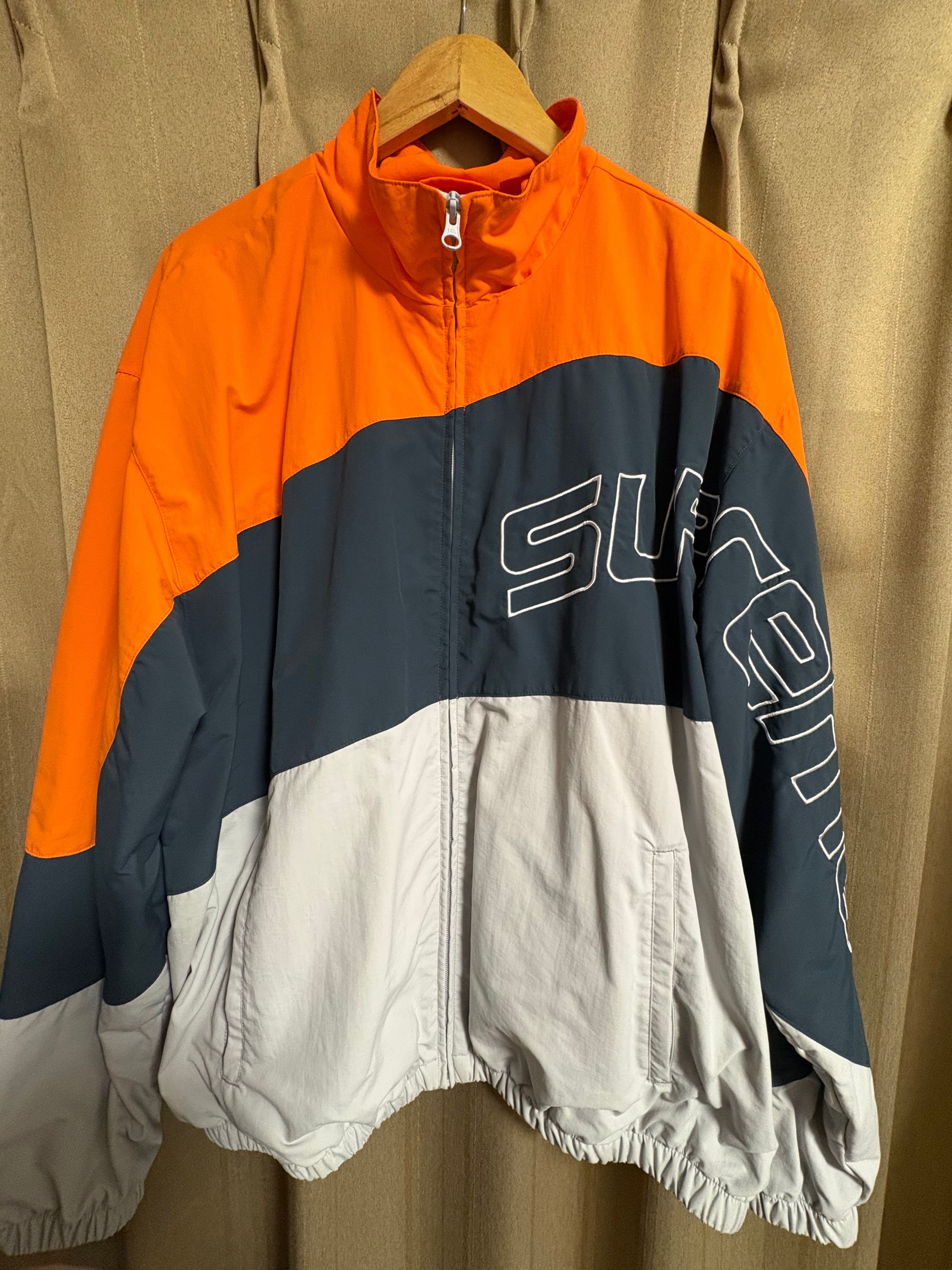 Supreme Curve Track Jacket "Grey"