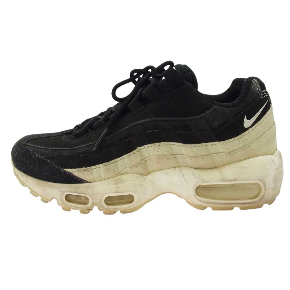 NIKE ナイキ スニーカー 807443-017 Women's Air Max 95 PRM Black Summit White ウィメンズ エアマックス95 PRM ブラック サミットホワイト スニーカー ブラック系 23cm【中古】