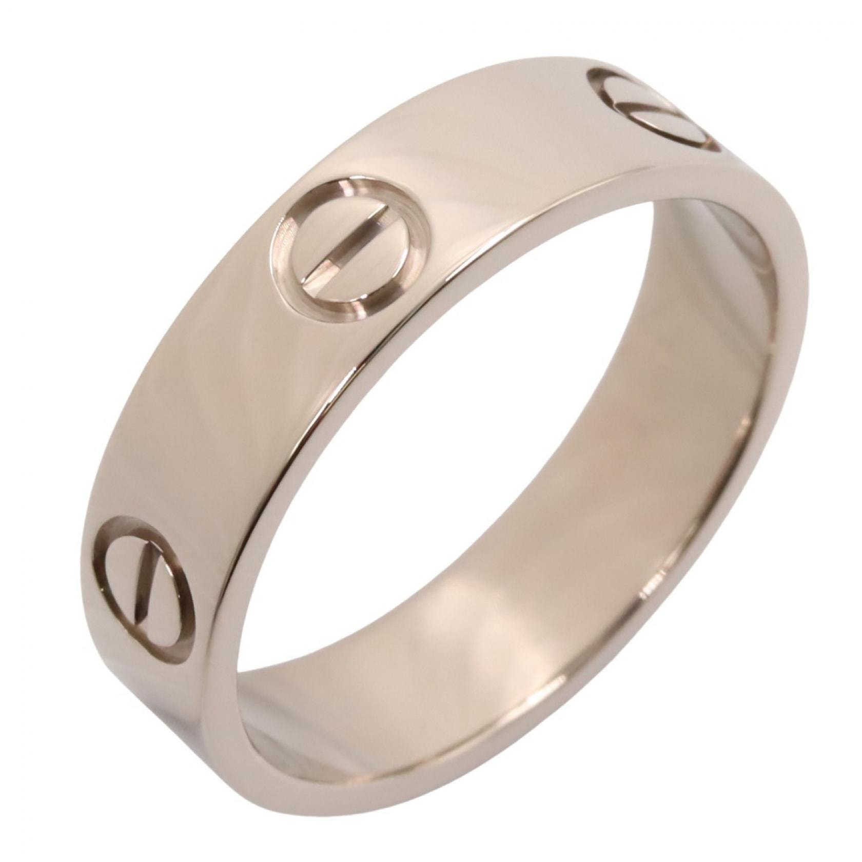カルティエ CARTIER ラブリング リング・指輪 ジュエリー K18WG(ホワイトゴールド) メンズ レディース シルバー系 B4084700 【中古】
