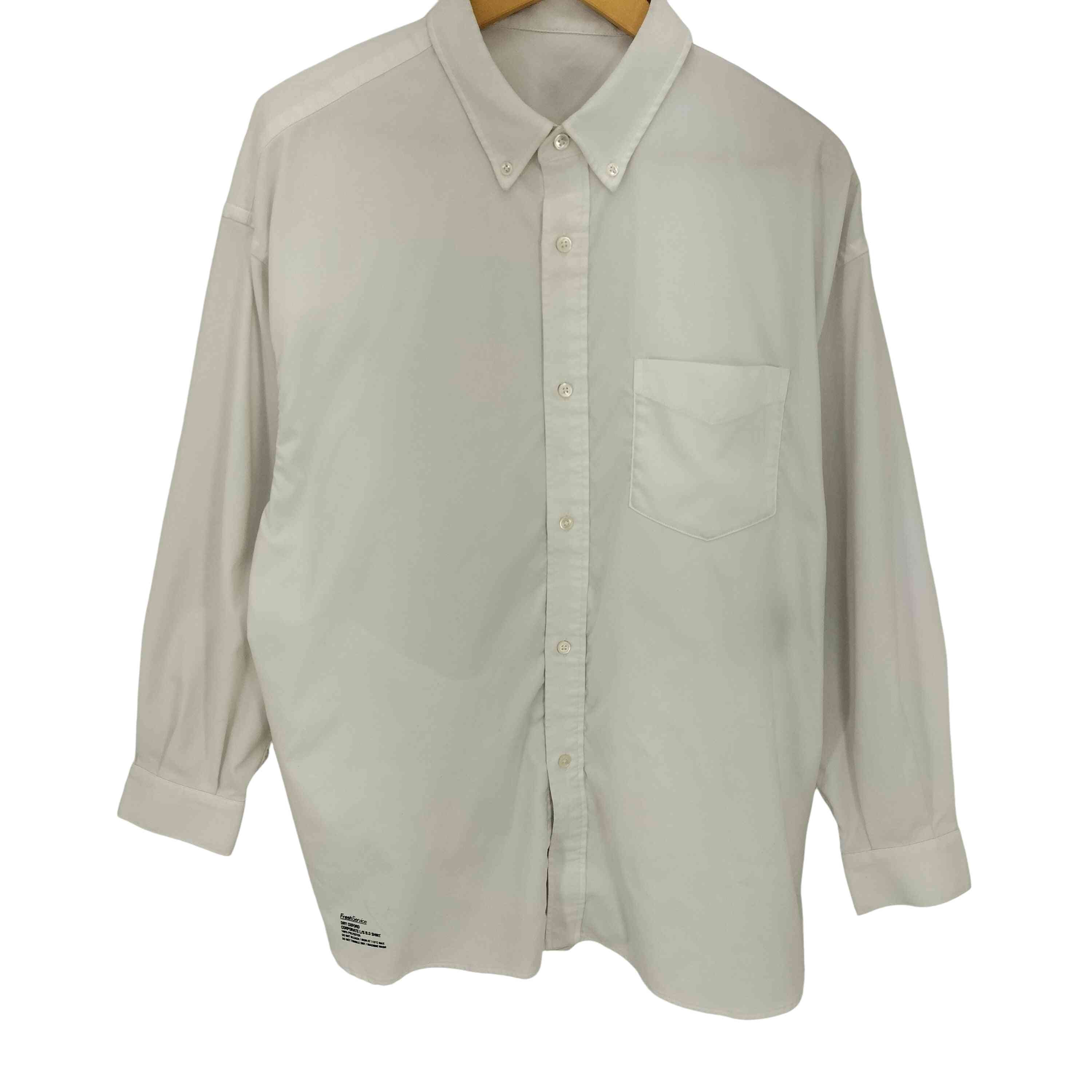 DRY OXFORD CORPORATE L/S B.D SHIRT【1143520680129】