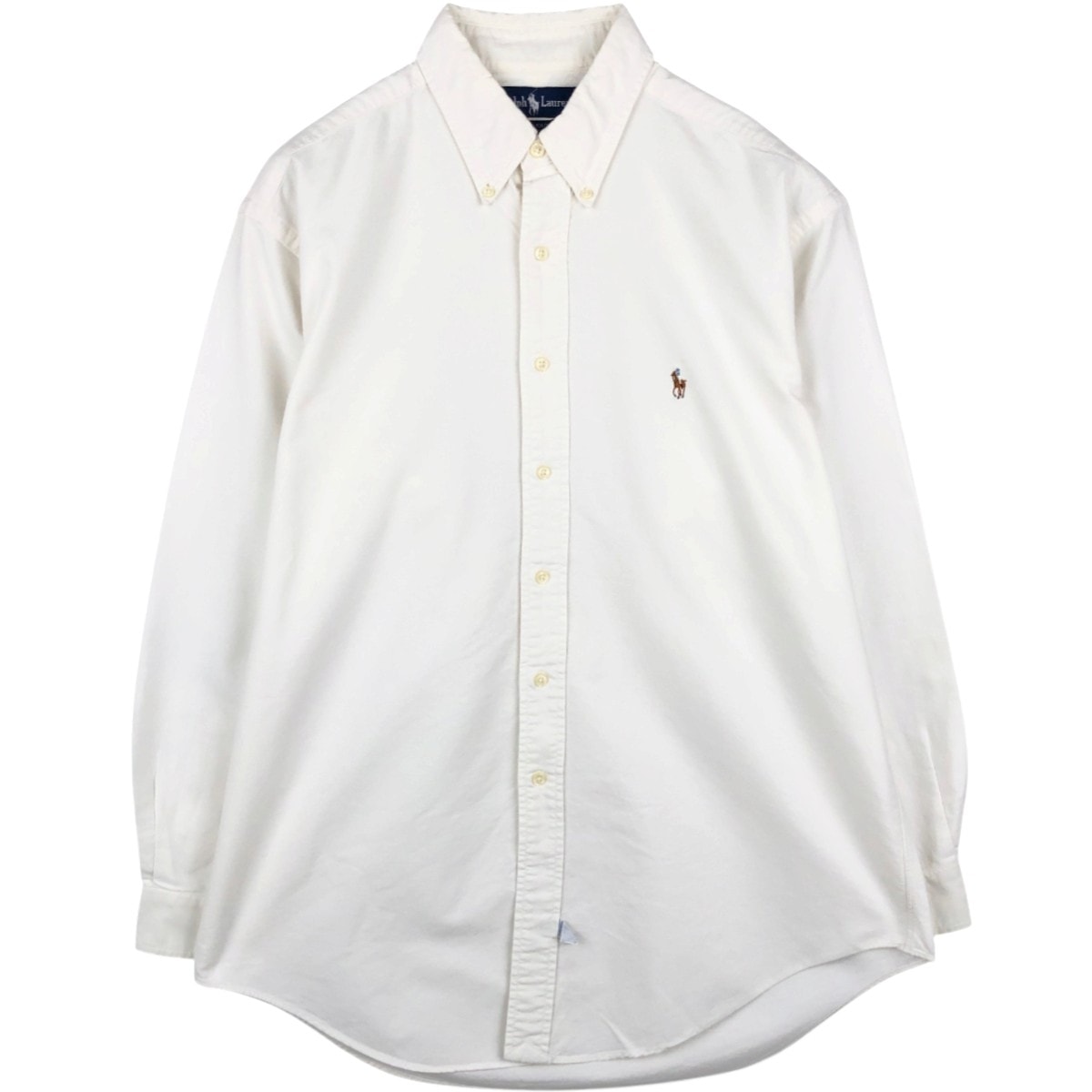 古着 90年代 ラルフローレン Ralph Lauren YARMOUTH 長袖 ボタンダウンシャツ メンズL相当 ボタンダウン ヴィンテージ/eaa676969