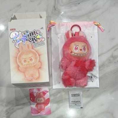 POP MART THE MONSTERS (LABUBU) Big into Energy Series Plush Pendant LOVE