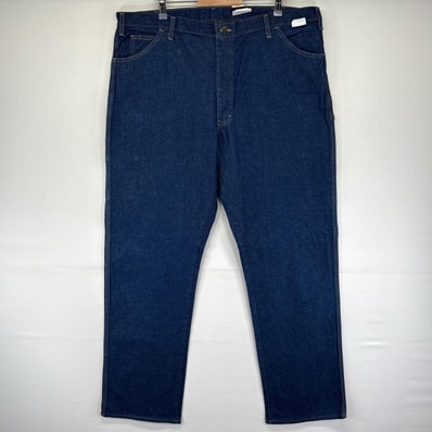 古着 デッドストック ディッキーズ Dickies デニム パンツ タグ付き ペインター ワンポイント 大きいサイズ W42 L39 ブルー系 メンズ